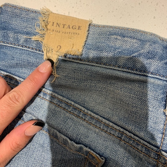 Vintage high rise festival shorts size 2 American Eagle - Picture 4 of 6